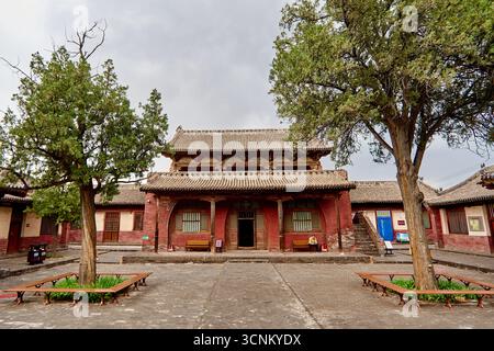 Tempio buddista di Zhenguo a Pingyao, Cina Foto Stock