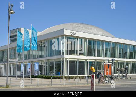 bcc Berlin Congress Center, Alexanderstrasse, Alexanderplatz, Mitte, Berlino, Deutschland *** bcc Berlin Congress Center, Alexanderstrasse, Alexanderplatz, Mitte, Berlino, Germania Foto Stock
