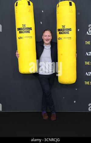 Berlino, Germania. 22 settembre 2025. Martin Stange bei der THE SMASCHING MACHINE Film Premiere im Zoo Palast a Berlino AM 22.09.2025 a Berlino crediti: Ralph Metzger/Alamy Live News Foto Stock