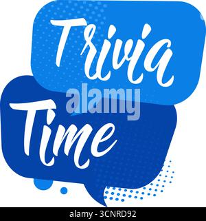 Bolla del tempo di conversazione curiosa Illustrazione Vettoriale