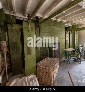 The Workhouse, Southwell, Nottinghamshire, Inghilterra, Regno Unito - vista interna Foto Stock