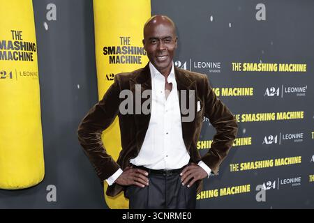 Berlino, Germania. 22 settembre 2025. Bruce Darnell partecipa alla prima di "The Smashing Machine" allo Zoo Palast il 22 settembre 2025 a Berlino, Germania. Crediti: Ralph Metzger/Alamy Live News Foto Stock