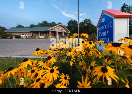 DeWitt, NY - 30 luglio 2025: View of Syracuse Family Dental, è uno studio dentistico a conduzione familiare, fondato nel 2023 dai proprietari della Lalor Family Dental Foto Stock