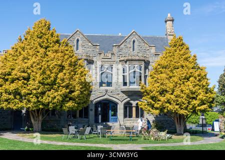 Cartello del Takahe dal giardino, Hackthorne Road, Cashmere, Christchurch (Ōtautahi), regione di Canterbury, nuova Zelanda Foto Stock