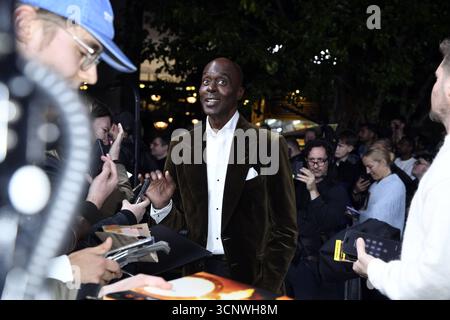 Bruce Darnell bei der Deutschlandpremiere von THE SMASHING MACHINE a Berlino AM 22.09.2025 *** Bruce Darnell alla prima tedesca della MACCHINA PER LA FRANTUMAZIONE a Berlino il 22 09 2025 Foto Stock