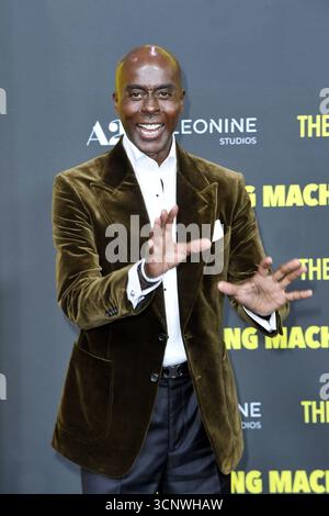 Bruce Darnell bei der Deutschlandpremiere von THE SMASHING MACHINE a Berlino AM 22.09.2025 *** Bruce Darnell alla prima tedesca della MACCHINA PER LA FRANTUMAZIONE a Berlino il 22 09 2025 Foto Stock