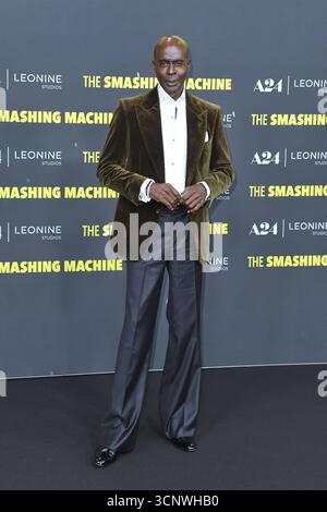 Bruce Darnell bei der Deutschlandpremiere von THE SMASHING MACHINE a Berlino AM 22.09.2025 *** Bruce Darnell alla prima tedesca della MACCHINA PER LA FRANTUMAZIONE a Berlino il 22 09 2025 Foto Stock