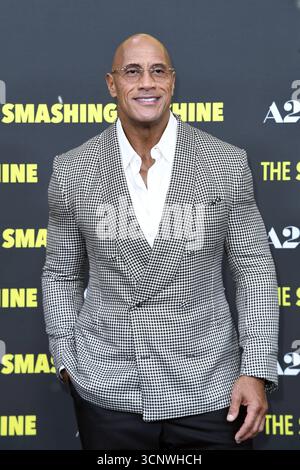 Dwayne Johnson bei der Deutschlandpremiere von THE SMASHING MACHINE a Berlino AM 22.09.2025 *** Dwayne Johnson alla prima tedesca della MACCHINA PER LA FRANTUMAZIONE a Berlino il 22 09 2025 Foto Stock