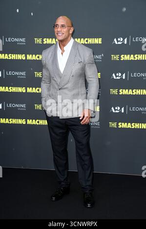Dwayne Johnson bei der Premiere des Kinofilms "The Smashing Machine" in Zoo Palast. Berlino, 22.09.2025 Foto Stock