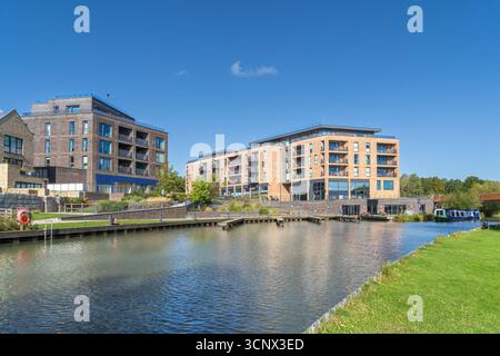 Campbell Wharf a Milton Keynes Foto Stock
