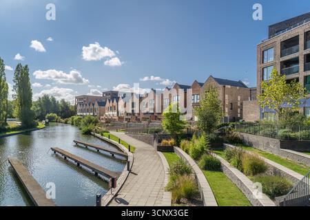 Campbell Wharf a Milton Keynes Foto Stock