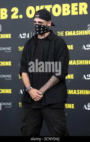 Dannero bei der Premiere des Kinofims 'The Smashing Machine' im Zoo Palast. Berlino, 22.09.2025 Foto Stock