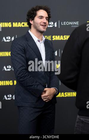 Benny Safdie bei der Premiere des Kinofims 'The Smashing Machine' in Zoo Palast. Berlino, 22.09.2025 Foto Stock