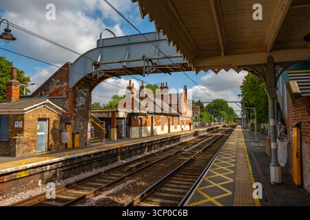Stazione di Ingatestone Essex sulla Great Eastern Main Line Foto Stock