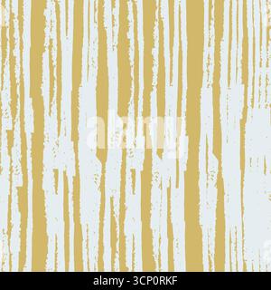 Motivo a ripetizione senza cuciture con strisce disegnate a mano con bordi irregolari Illustrazione Vettoriale