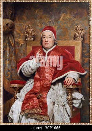 Anton Raphael Mengs (Aussig, Boemia, 1728 - Roma, 1779), Ritratto di papa Clemente XIII Rezzonico, Ca' Rezzonico, Museo di Venezia del XVIII secolo, Venez Foto Stock