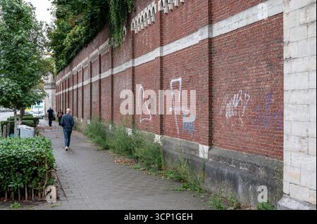 La prigione di Saint Gilles, Bruxelles, Belgio 20 SEP 2025 Foto Stock