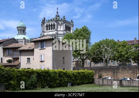 Villaggio ARS sur Formans nel distretto di Ain, Francia Foto Stock