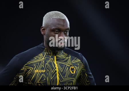 Wolverhampton, Regno Unito. 23 settembre 2025. Toti Gomes dei Wolverhampton Wanderers prima della partita Wolverhampton Wanderers vs Everton Carabao Cup a Molineux, Wolverhampton. Il credito per immagini dovrebbe essere: James Baylis/Sportimage Credit: Sportimage Ltd/Alamy Live News Foto Stock