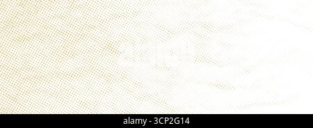 Sfondo a mezzitoni beige punteggiato. Carta pixelata con crema leggera. Carta da parati in stile retrò. Sovrapposizione sfumatura granulosa. Sfondo di materiale di tela sporco e resistente agli agenti atmosferici. Trama vettoriale del sacco Illustrazione Vettoriale