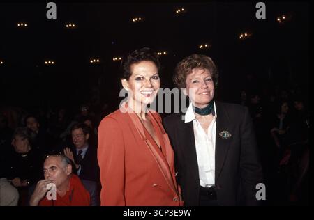 **TARIFFA SPECIALE** ROMA - DA SINISTRA PASQUALE SQUITIERI, CARDINALE CLAUDIA E DACIA MARAINI Foto Stock