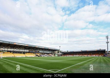 Una vista generale del terreno durante la partita del terzo turno della Carabao Cup tra Port vale e Arsenal a vale Park, Burslem, mercoledì 24 settembre 2025. (Foto: Stuart Leggett | mi News) crediti: MI News & Sport /Alamy Live News Foto Stock