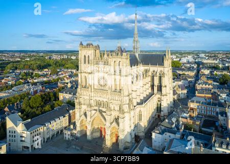 Francia, somme (80), Amiens, la cathédrale Notre-Dame // Francia, somme, Amiens, cattedrale di Notre-Dame Foto Stock