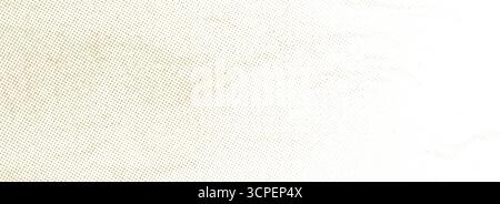 Sfondo a mezzitoni beige punteggiato. Carta pixelata con crema leggera. Carta da parati marrone retro Craft. Sfondo di materiale di tela sporco e resistente agli agenti atmosferici. Sovrapposizione sfumatura granulosa. Tessuto vettoriale del sacco Illustrazione Vettoriale