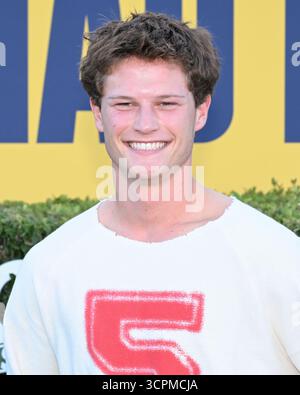 25 settembre 2025, Pasadena, California, USA: Partecipa alla prima mondiale del Red Carpet â œChad Powers di Huluâ€™S. (Credit Image: © Billy Bennight/ZUMA Press Wire) SOLO PER USO EDITORIALE! Non per USO commerciale! Foto Stock