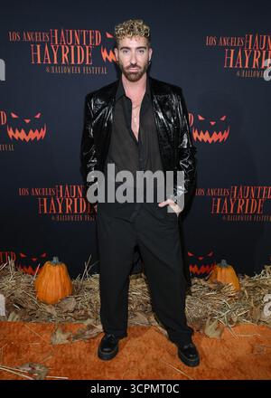 Los Angeles, Stati Uniti. 26 settembre 2025. Bobby Newberry arriva a Los Angeles Haunted Hayride a Griffith Park il 26 settembre 2025 a Los Angeles, CA. © LISA OConnor/AFF-USA.com Credit: AFF/Alamy Live News Foto Stock