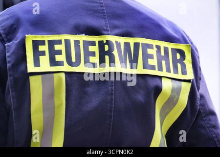 Feuerwehr-Blaulicht Feuerwehr in verschiedenen Bildern und Aktionen in Deutschland Feuerwehr-Blaulicht Feuerwehr in Deutschland Foto Stock