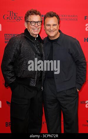 Frank Mutters e Guido Maria Kretschmer beim About You Fashion Ball 2025 auf dem Spielbudenplatz und Schmidts Tivoli. Amburgo, 26.09.2025 *** Frank Mutters e Guido Maria Kretschmer al About You Fashion Ball 2025 a Spielbudenplatz e Schmidts Tivoli Amburgo, 26 09 2025 foto:XC.xTamckex/xFuturexImagex aboutyou 5937 Foto Stock