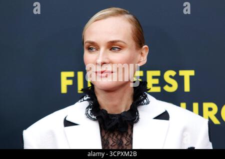 Diane Kruger bei der Premiere des Kinofilms 'Amrum' auf dem 33. Filmfest Hamburg 2025 m Cinemaxx Dammtor. Amburgo, 27.09.2025 Foto Stock