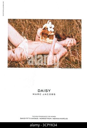 2007 Daisy Marc Jacobs Perfume ad Foto Stock