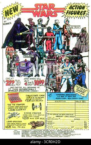 1978 ^ Guerre stellari di Kenner Foto Stock
