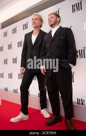 Londra, Regno Unito. 29 settembre 2025. Fraser T Smith con Kae Tempest al Dorchester. Cristina Massei/Alamy Live News Foto Stock