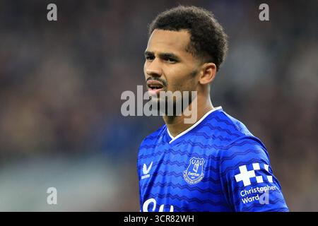 Hill Dickinson Stadium, Liverpool, Regno Unito. 29 settembre 2025. Premier League Football, Everton contro il West Ham United; Iliman Ndiaye di Everton Credit: Action Plus Sports/Alamy Live News Foto Stock