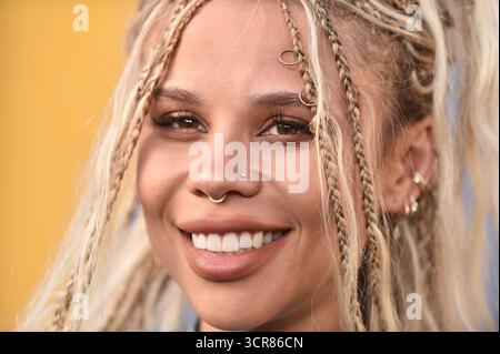 Hollywood, Stati Uniti. 29 settembre 2025. Snitchery arriva alla prima "Roofman" di Los Angeles tenutasi al Paramount Theatre il 29 settembre 2025 a Hollywood, CA. © LISA OConnor/AFF-USA.com Credit: AFF/Alamy Live News Foto Stock