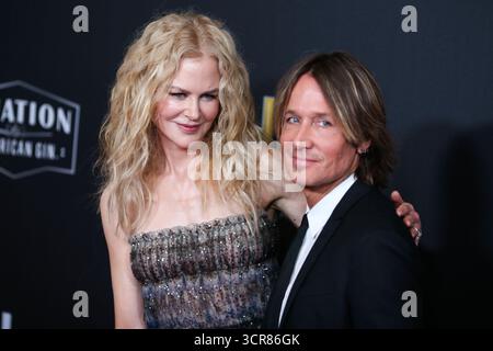 Beverly Hills, Stati Uniti. 29 settembre 2025. Nicole Kidman e Keith Urban si sono separati dopo 19 anni di matrimonio lunedì 29 settembre 2025. BEVERLY HILLS, LOS ANGELES, CALIFORNIA, USA - 04 NOVEMBRE: L'attrice e produttrice australiana-americana Nicole Kidman e il marito/cantante country australiano-americano, chitarrista e cantautore Keith Urban arrivano al 22° premio annuale di Hollywood Film Awards tenutosi al Beverly Hilton Hotel il 4 novembre 2018 a Beverly Hills, Los Angeles, California, Stati Uniti. (Foto di Xavier Collin/Image Press Agency) credito: Image Press Agency/Alamy Live News Foto Stock