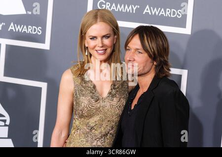 Los Angeles, Stati Uniti. 29 settembre 2025. Nicole Kidman e Keith Urban si sono separati dopo 19 anni di matrimonio lunedì 29 settembre 2025. LOS ANGELES, CALIFORNIA, USA - 10 FEBBRAIO: L'attrice e produttrice australiana-americana Nicole Kidman e il marito/cantante country australiano-americano, chitarrista e cantautore Keith Urban arrivano al 55° GRAMMY Awards annuale tenutosi allo Staples Center il 10 febbraio 2013 a Los Angeles, California, Stati Uniti. (Foto di Xavier Collin/Image Press Agency) credito: Image Press Agency/Alamy Live News Foto Stock