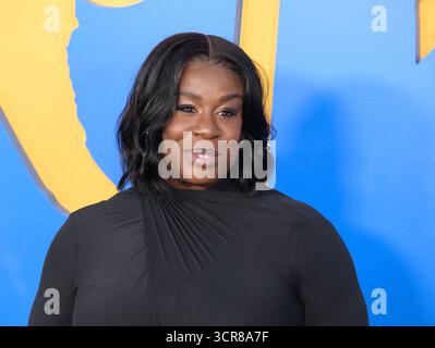 Los Angeles, Stati Uniti. 29 settembre 2025. LOS ANGELES, STATI UNITI. 29 settembre 2025: Uzo Aduba in anteprima per 'Roofman' ai Paramount Studios. Crediti fotografici: Paul Smith/Alamy Live News Foto Stock
