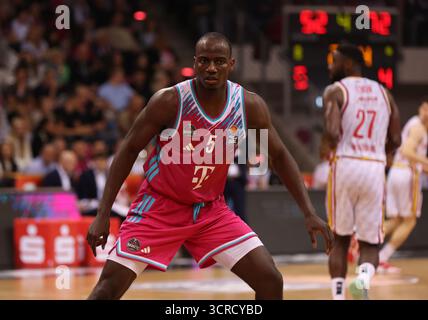 Bonn, Germania. 27 settembre 2025. Tylan Birts (Bonn), Telekom Baskets Bonn vs fitness First Wuerzburg Baskets, easyCredit BBL, 1. Spieltag, Bonn, 27.09.2025. Crediti: Juergen Schwarz/Alamy Live News Foto Stock