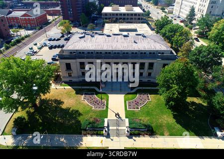 Edificio della Corte Suprema dell'Illinois, capitale dello stato dell'Illinois, Springfield, Illinois 09.15.2025 Foto Stock
