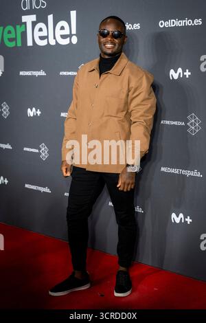 Madrid, Spagna. 30 settembre 2025. Yannick partecipa a "verTele!" 25th Anniversary photocall al Museo Reina Sofia il 30 settembre 2025 a Madrid, Spagna. (Crediti: Miguel Escavias/Alfa Images/Alamy Live News) crediti: Alfa Images/Alamy Live News Foto Stock