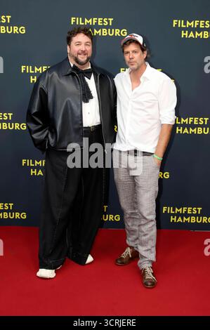 Daniel Zillmann und till Endemann bei der Premiere des Fernsehfilms Olivia auf dem 33. Filmfest Hamburg 2025 m Cinemaxx Dammtor. Amburgo, 29.09.2025 *** Daniel Zillmann e Till Endemann alla prima del film TV Olivia al 33 Filmfest Hamburg 2025 al Cinemaxx Dammtor Hamburg, 29 09 2025 foto:Xu.Geislerx/xFuturexImagex olivia 5907 Foto Stock