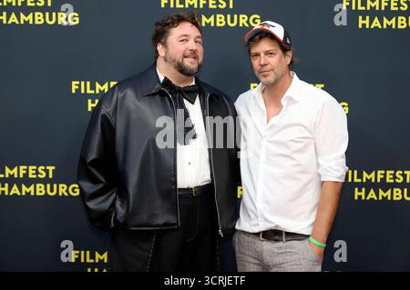Daniel Zillmann und till Endemann bei der Premiere des Fernsehfilms Olivia auf dem 33. Filmfest Hamburg 2025 m Cinemaxx Dammtor. Amburgo, 29.09.2025 *** Daniel Zillmann e Till Endemann alla prima del film TV Olivia al 33 Filmfest Hamburg 2025 al Cinemaxx Dammtor Hamburg, 29 09 2025 foto:Xu.Geislerx/xFuturexImagex olivia 5908 Foto Stock