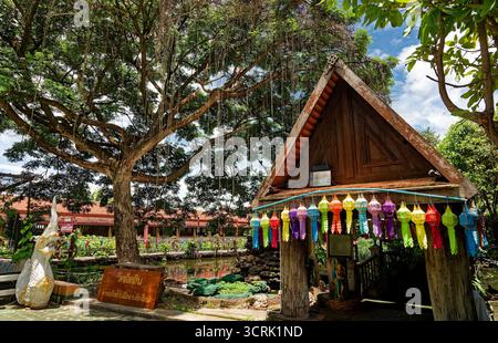 Tempio Wat Jetlin a Chiang mai in Thailandia Foto Stock