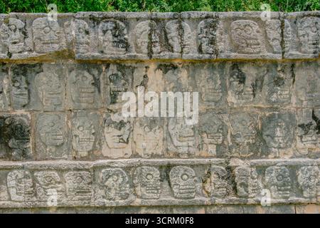 Sole estivo a Chichen itza Foto Stock