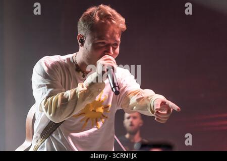 BARCELLONA, ESPAÑA – SETTEMBRE 30. Alfa en concierto en la sala Apolo el 30 de septiembre de 2025 en Barcelona, España. (Foto por Fernando Pérez) Foto Stock