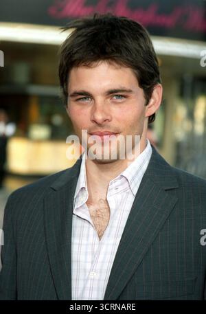 James Marsden alla prima di "The notebook" tenutasi al Mann Village Theater. Westwood, California, 21 giugno 2004 Foto Stock